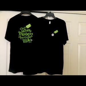 New Whole Foods market original t shirts L size X 1 from pet free smoke free